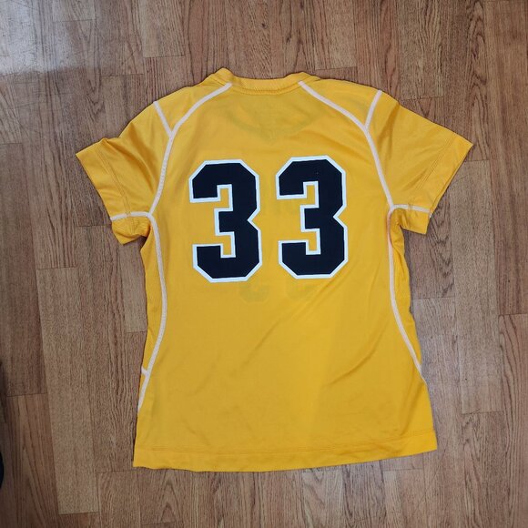 Iowa Hawkeyes Game Worn Soccer Jersey Big 10 Women #33 Sz. L - Picture 3 of 3